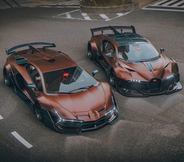 Lambo или Bugatti