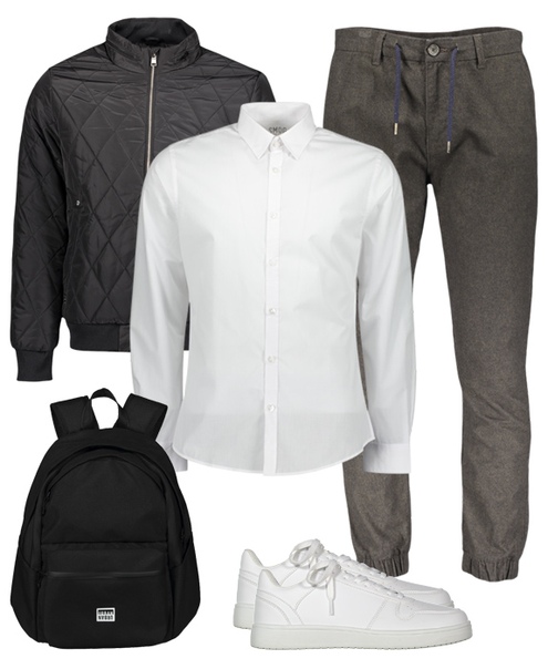 Черно-белый образ по-новому  #Smog@newyorker.fashion 