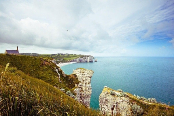 Этрета, Нормандия, Франция.