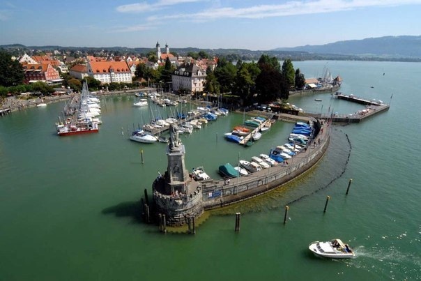 Город Линдау в Германии.