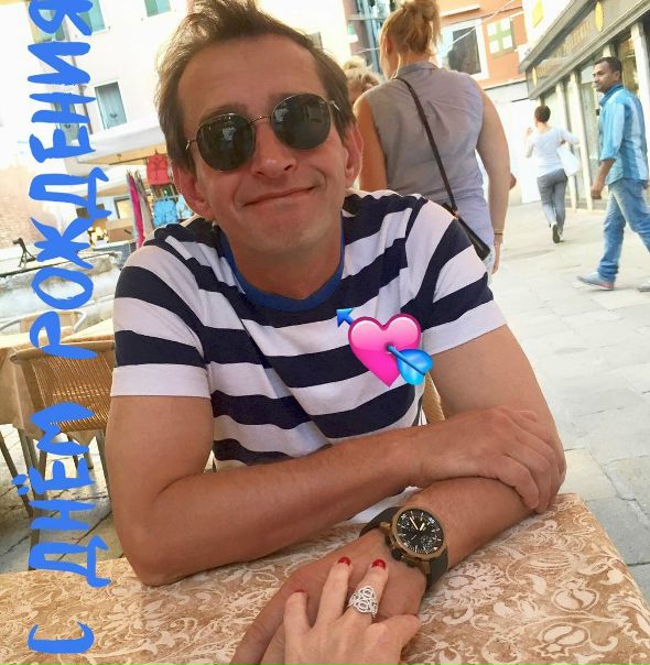 Жена Константина Хабенского трогательно поздравила его с Днем рождения