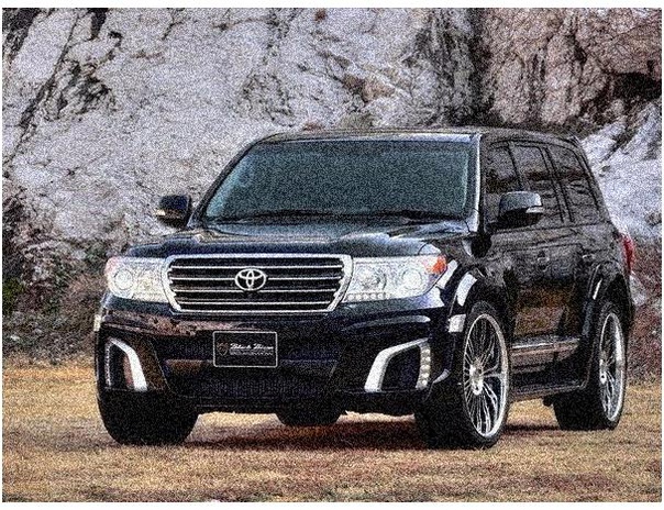 Toyota Land Cruiser Sports Line Black Bison Edition: coлидный кpyзaк  