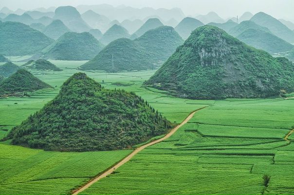 Долина Люпинг, Китай