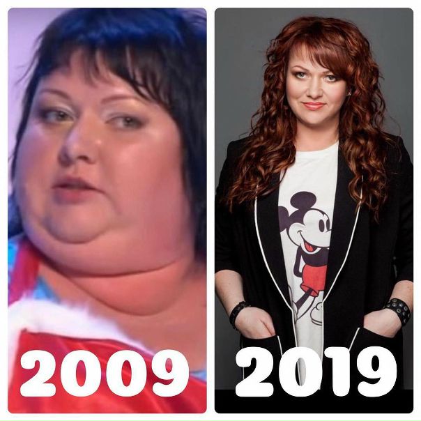 #10yearschallenge Капитан команды КВН «ГородЪ ПятигорскЪ» и участница комедийного шоу «Однажды в России» Ольга Картункова показала, как выглядела 10 лет назад и теперь 