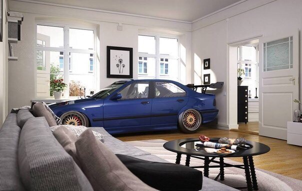 Любимая переехала ко мне 