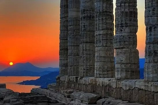 Храм Посейдона, Сунион, Греция.
