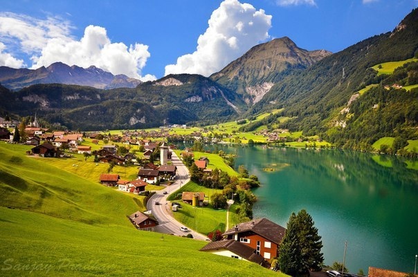 Деревня Обвальден, Швейцария
