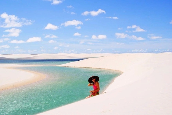 Песчаные дюны в Бразилии