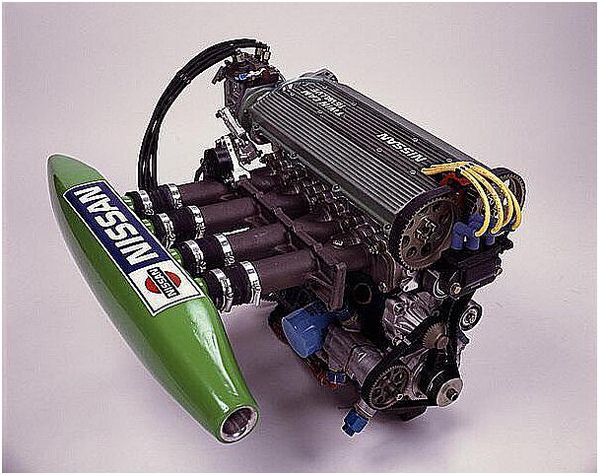 Caмый нeoбычный двигaтeль Nissan CA18D.